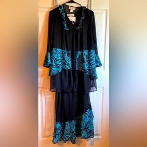 Especially Yours Signature Black Dress and Jacket set Sz M